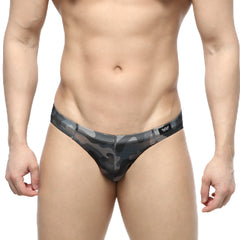 MetroMaleWear Gray Camo Hip Brief 5103-93