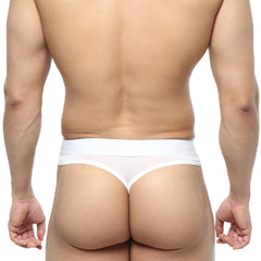 MetroMaleWear Prado Thong White 5122-00