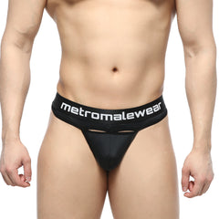 MetroMaleWear Prado Thong Black 5122-20