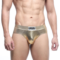 MetroMaleWear Metal Hip Brief Gold 5503-21
