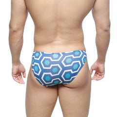 MetroMaleWear Super Lowrise Bikini Honeycomb 6115-61
