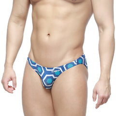MetroMaleWear Super Lowrise Bikini Honeycomb 6115-61