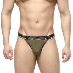 MetroMaleWear Felix Thong Green 7012-26