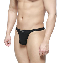MetroMaleWear Felix Thong Black 7012-20