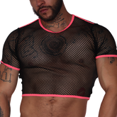 Boox Fuchsia Crop Top by Gigo Underwear