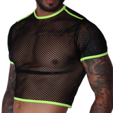 Boox Yellow Crop Top front view by Gigo Underwear