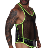 Boox Yellow Tank front view by Gigo Underwear