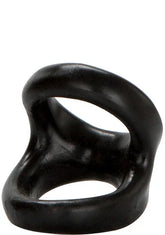 COLT Snug Tugger novelty in black, featuring a dual-ring design against a white background.