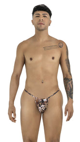 CandyMan 9586 G-String Color Animal Print - EricSaloDesign.com
