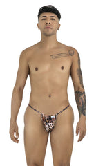 CandyMan 9586 G-String Color Animal Print - EricSaloDesign.com
