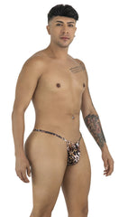 CandyMan 9586 G-String Color Animal Print - EricSaloDesign.com