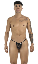 CandyMan 9586 G-String Color Black Lace - EricSaloDesign.com