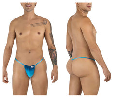 CandyMan 9586 G-String Color Blue Print - EricSaloDesign.com