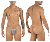 CandyMan 9586 G-String Color Gray Mesh - EricSaloDesign.com