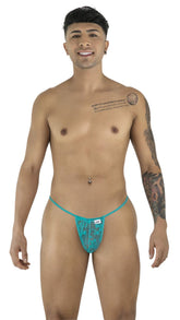 CandyMan 9586 G-String Color Jade Lace - EricSaloDesign.com