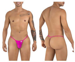 CandyMan 9586 G-String Color Magenta Mesh - EricSaloDesign.com