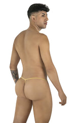 CandyMan 9586 G-String Color Mocca Mesh - EricSaloDesign.com