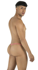 CandyMan 9586 G-String Color Pink Mesh - EricSaloDesign.com