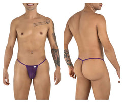 CandyMan 9586 G-String Color Purple Mesh - EricSaloDesign.com