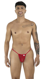 CandyMan 9586 G-String Color Red Lace - EricSaloDesign.com