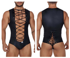 CandyMan 99694 Wrestling-Bodysuit, Farbe Schwarz