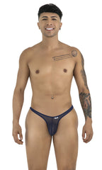 CandyMan 99954 Thongs Color Navy Mesh