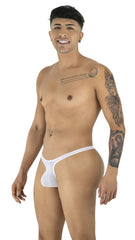 CandyMan 99954 Thongs Color White Mesh