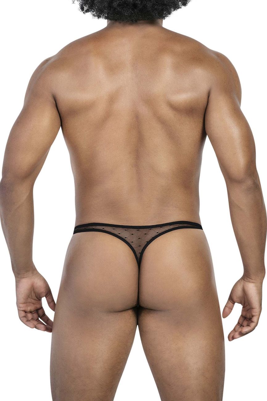 Clever 100008 3er-Pack australische Latin-Tangas, Farbe Schwarz-Orange-Schwarz Clever 100008 3er-Pack australische Latin-Tangas, Farbe Schwarz-Orange-Schwarz
