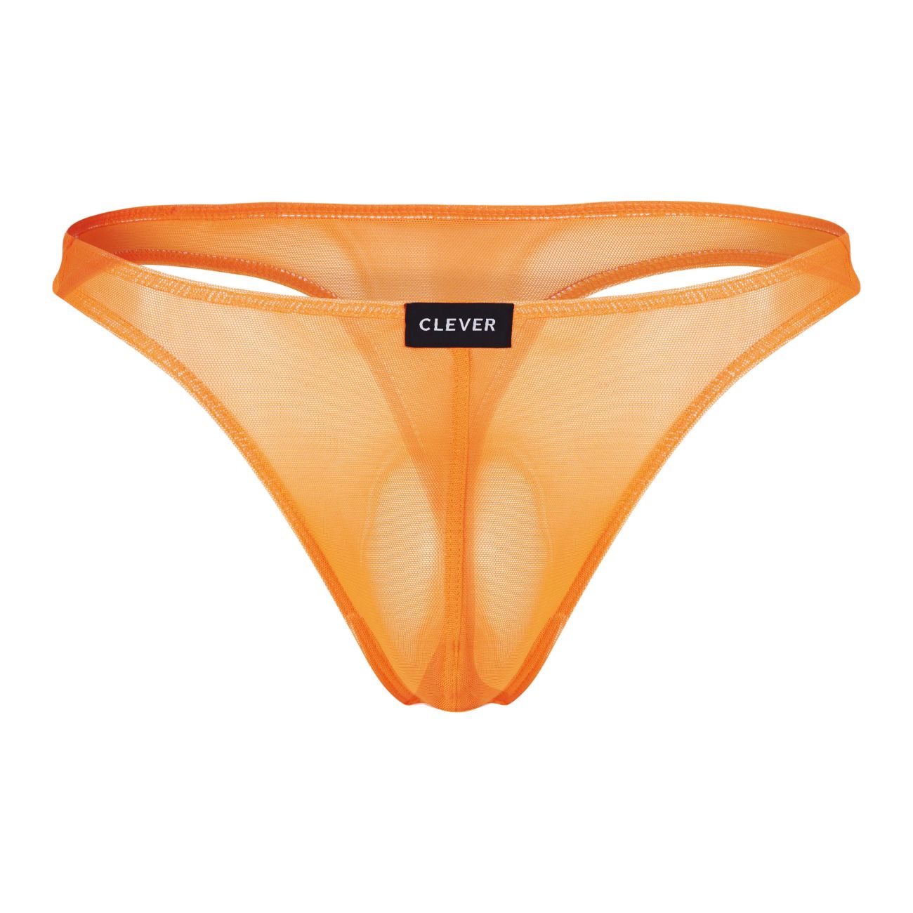 Clever 100008 3er-Pack australische Latin-Tangas, Farbe Schwarz-Orange-Schwarz Clever 100008 3er-Pack australische Latin-Tangas, Farbe Schwarz-Orange-Schwarz