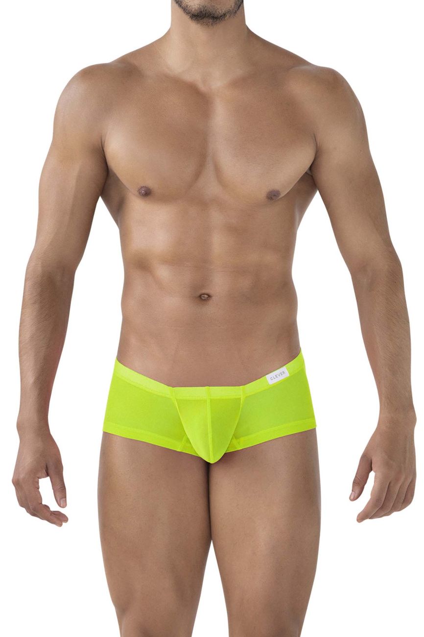 Clever 229939 3PK Australian Latin Trunks Trunks Color Fuchsia-Orange-Green Clever 229939 3PK Australian Latin Trunks Trunks Color Fuchsia-Orange-Green