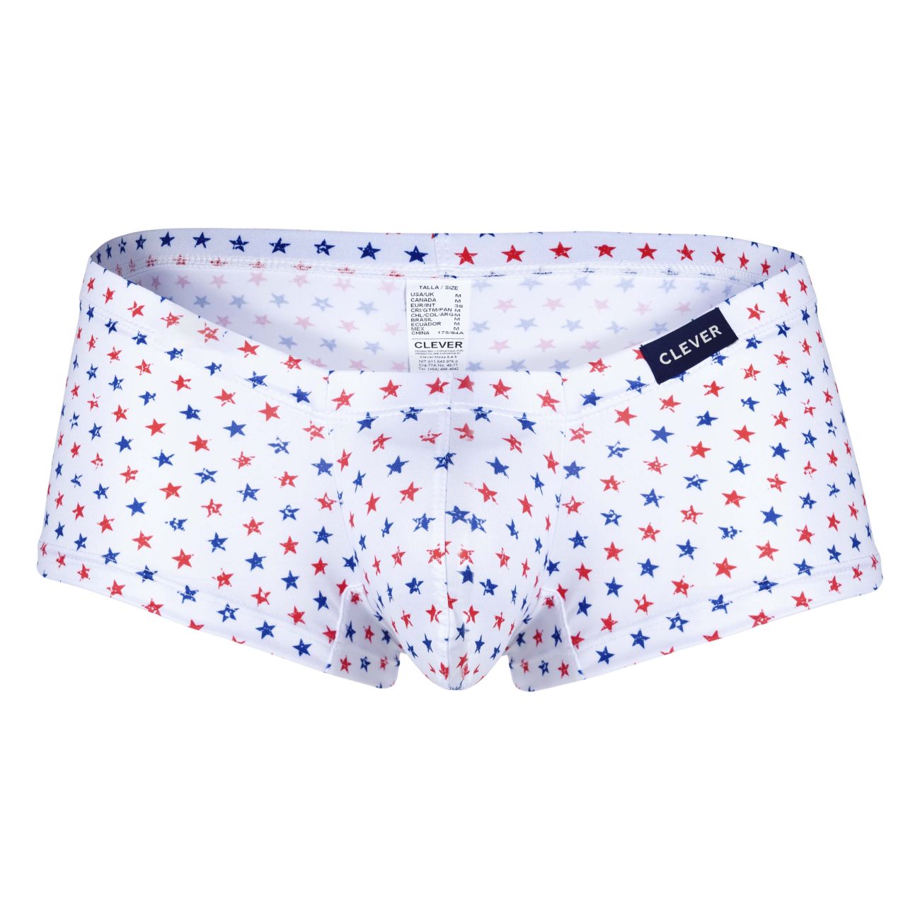 Clever 229949 Lot de 3 boxers latins australiens Couleur : rouge, bleu et blanc Clever 229949 Lot de 3 boxers latins australiens Couleur : rouge, bleu et blanc