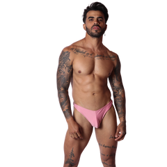 Dinamic Pink Swim G String on model by Gigo Underwear