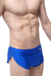 Short de running PetitQ bleu