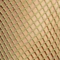 Oliv green mesh beachy net tank top with diamond-shaped pattern and breathable fabric for casual wear