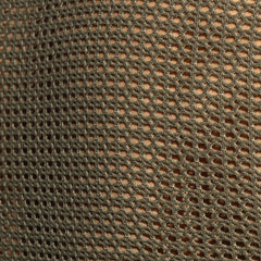 Formentera retro tank top olive green mesh fabric with interlocking hexagonal pattern for breathable comfort