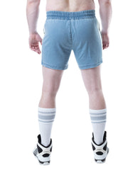 Nasty Pig Emboss Rugby Short - Mirage Blue