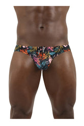 Slip de bain ErgoWear EW1695 FEEL SW Couleur Feuilles roses