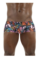 Maillot de bain ErgoWear EW1696 FEEL SW Couleur Feuilles roses