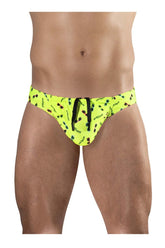 Slip de bain ErgoWear EW1762 FEEL SW, couleur jaune vif