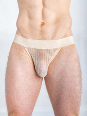 Full Kit Gear Captivity Jockstrap Underwear - Champagne