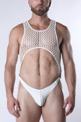 CellBlock 13 Vaux Galaxy Body Suit - White