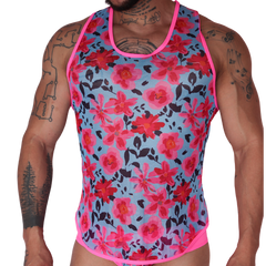 Garden Fuchsia Tank by Gigo Underwear