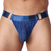Illusion Blue Jockstrap by Gigo Underwear