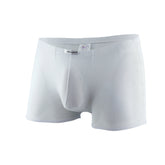 White men’s boxer briefs js08 joe snyder boxer mesh with textured seamless fabric and branded waistband label