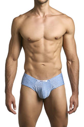 JUSTIN+SIMON XSJ22 Cheek Briefs Farbe Lurex Blau