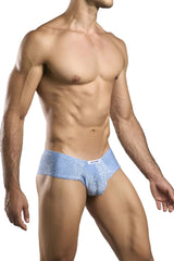 JUSTIN+SIMON XSJ22 Cheek Briefs Farbe Lurex Blau