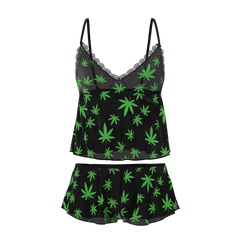 Set aus Camisole und Shorts aus magischer Seide