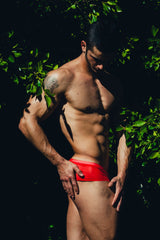 Slip sexy transparent pour homme Mob