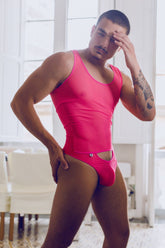 Body transparent sexy pour hommes de Mob