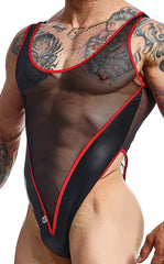 Body sexy en V pour homme MOB